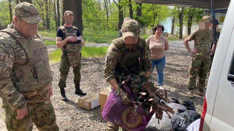 Волонтёры Андроповского округа Ставрополья доставили груз в зону СВО