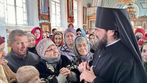 С православными Туркменистана встретился архиепископ Феофилакт