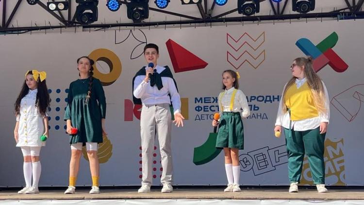 Ставропольцы успешно выступили на международном фестивале детских команд КВН