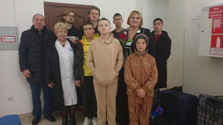 Многодетная семья из Белгорода приехала на реабилитацию в Кисловодск