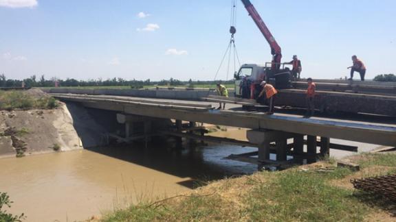 В Александровском округе Ставрополья ремонтируют мост