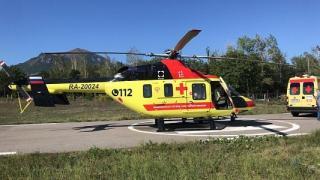 Вертолёт санавиации экстренно доставил беременную пациентку в Ставрополь