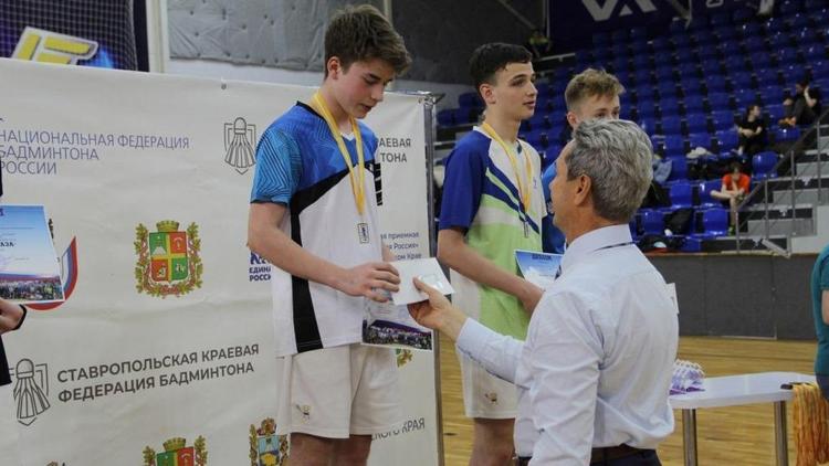 Спортсмен из Ставрополя выиграл «Кубок Кавказа» по бадминтону