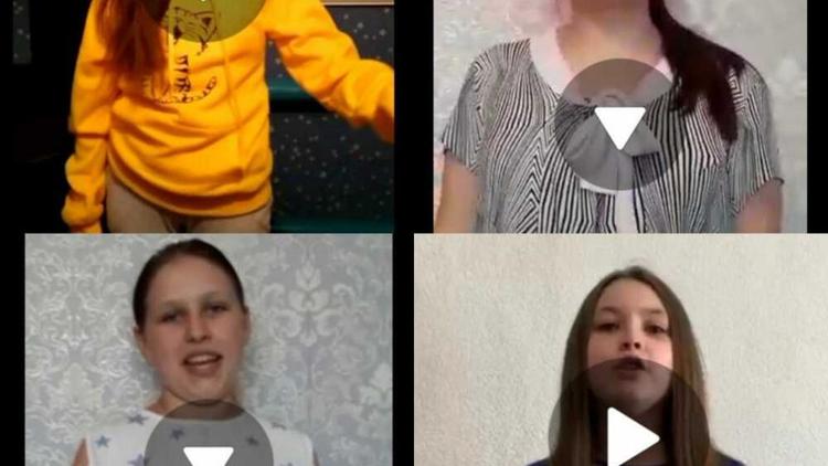 В Новоселицком районе Ставрополья детские ансамбли казачьей песни репетируют онлайн