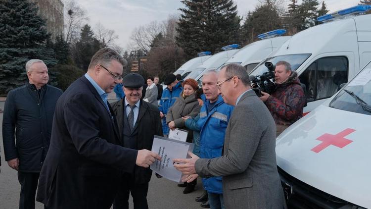 Автопарк машин «скорой помощи» Ставрополья пополнился 29 автомобилями
