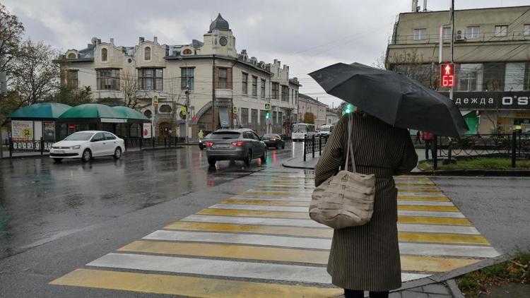 Дожди и сильный ветер ожидаются на Ставрополье в сочельник