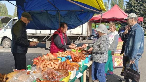 В Шпаковском округе при поддержке минсельхоза Ставрополья проходит ярмарка выходного дня