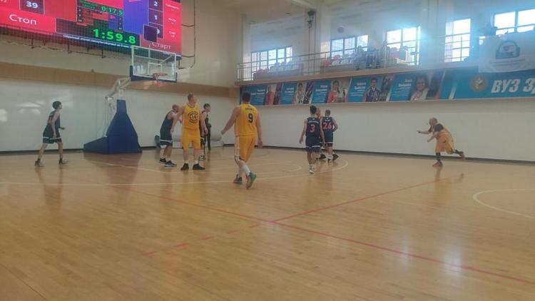Состоялись матчи 17-го тура чемпионата Ставрополья по баскетболу 
