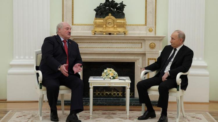 В Кремле состоялась встреча Владимира Путина с Президентом Республики Беларусь