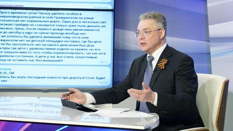 Эксперт: В ходе прямых линий губернатор Ставрополья берётся за решение вопросов любого масштаба