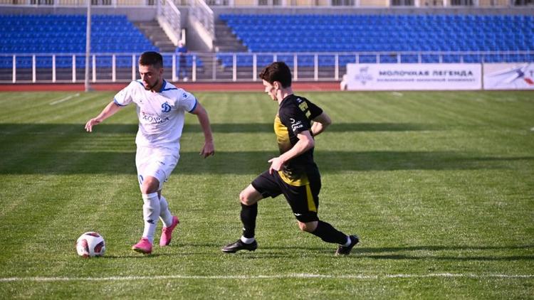 Ставропольские динамовцы потерпели первое домашнее поражение в новом футбольном сезоне 