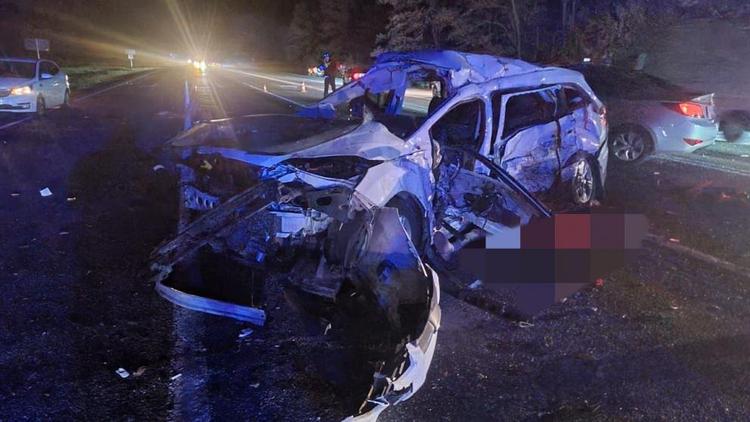 Водитель автомобиля погиб в ДТП в Изобильненском округе Ставрополья