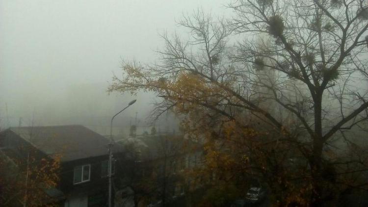 Сильный туман на Ставрополье опасен — предупреждает водителей ГИБДД
