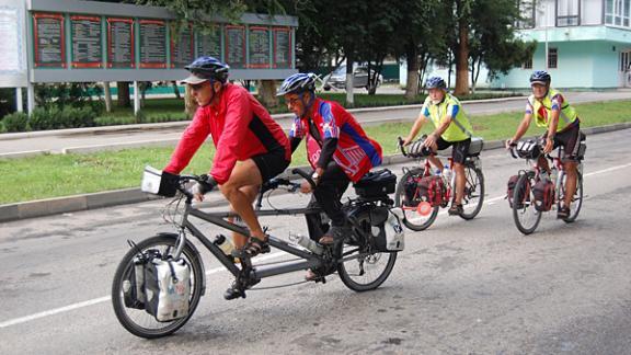 Участники международного велопробега проследовали через Невинномысск