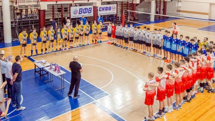 Финал Первенства России по волейболу среди юношей прошёл в Кисловодске
