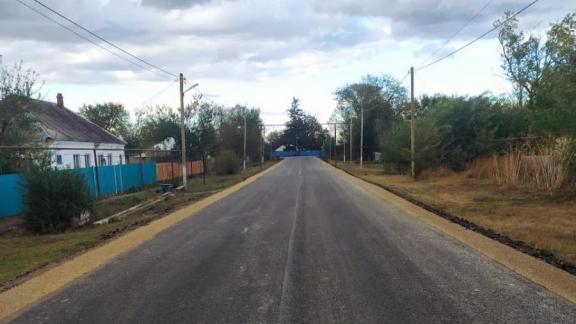 Два участка дорог обновили в посёлке Ударном на Ставрополье