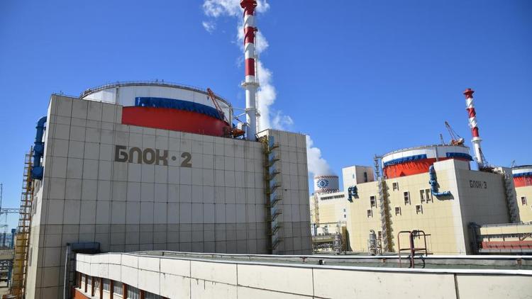 Ростовская АЭС: Более 84,5 млрд кВт.ч электроэнергии выработал за первые 10 лет эксплуатации энергоблок №2
