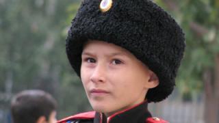 Прием первокурсников в казаки прошел в Новоалександровском районе