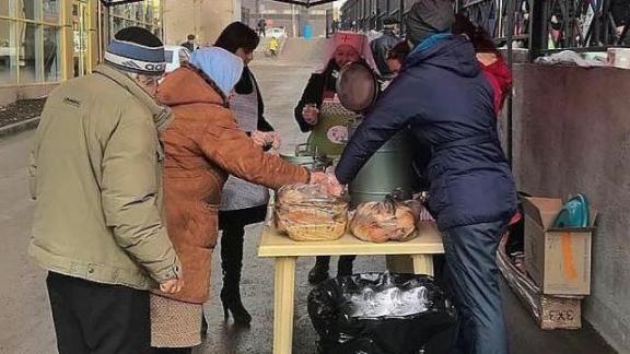Обеды для нуждающихся раздают бесплатно по субботам в Пятигорске