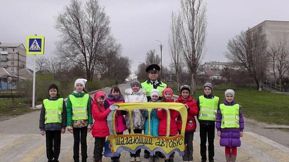 В Андроповском районе дети изучили безопасный маршрут к школе
