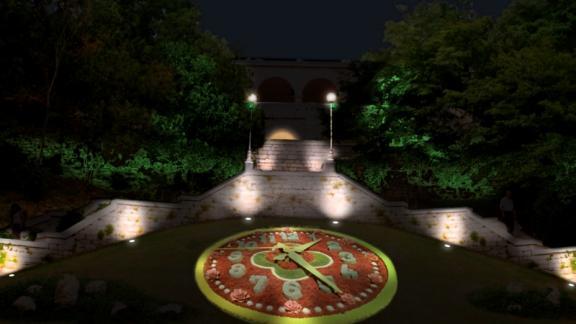 Современная подсветка и цветочные часы появятся у Академической галереи в Пятигорске
