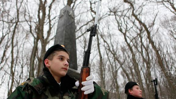 Ставропольские кадеты почтили память земляков, погибших в период фашистской оккупации
