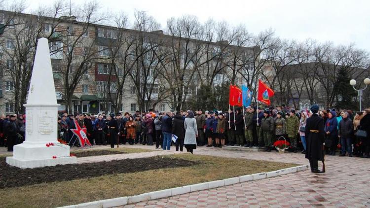 Митинг памяти в честь воинов-интернационалистов прошёл в Невинномысске