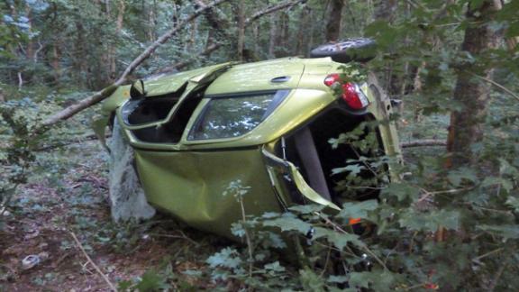 Под Ставрополем в ДТП погиб водитель, не справившись с управлением автомобиля