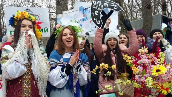 Татьянин день в Ставрополе студенты отмечают на ЭКО-пикнике