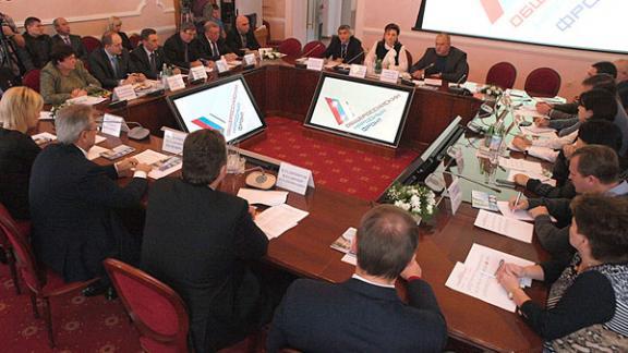 В Ставрополе прошло заседание штаба регионального отделения ОНФ