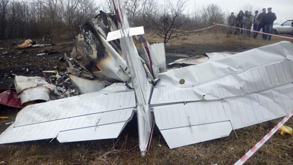 Легкомоторный самолет потерпел крушение на Ставрополье. 4 человека погибли