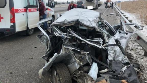 Водитель «ВАЗа» погиб в ДТП с автобусом на Ставрополье