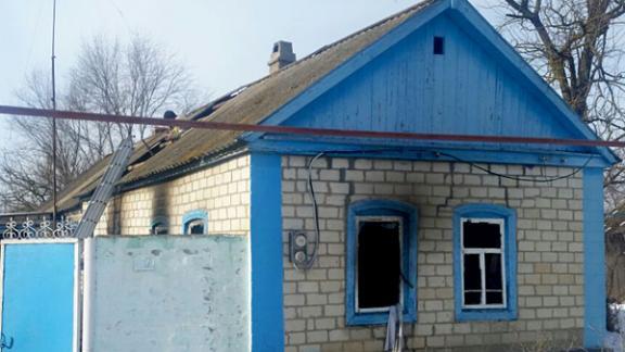 Два малыша пострадали во время пожара в частном доме на Ставрополье