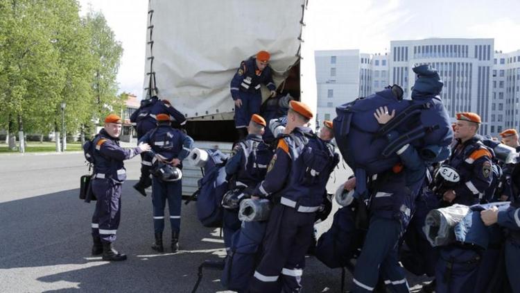 Курсанты направлены на Ставрополье помогать в ликвидации последствий паводка