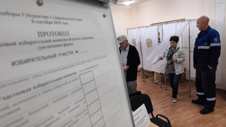 На Ставрополье активно голосуют во всех территориях