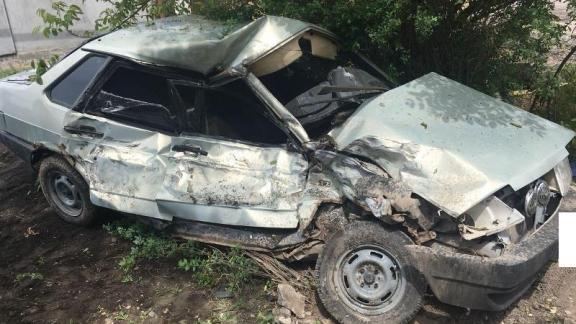 Водитель смятой грузовиком «девятки» в Предгорном районе выжил