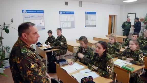 В Ставропольской кадетке имени генерала Ермолова подвели итоги подготовки по ОБЖ