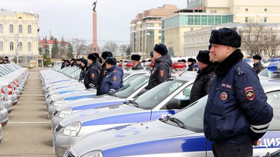 Новые автомобили получила ставропольская полиция