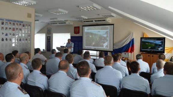 В Госавтоинспекции Ставрополья прошли занятия с начальниками отделов полиции