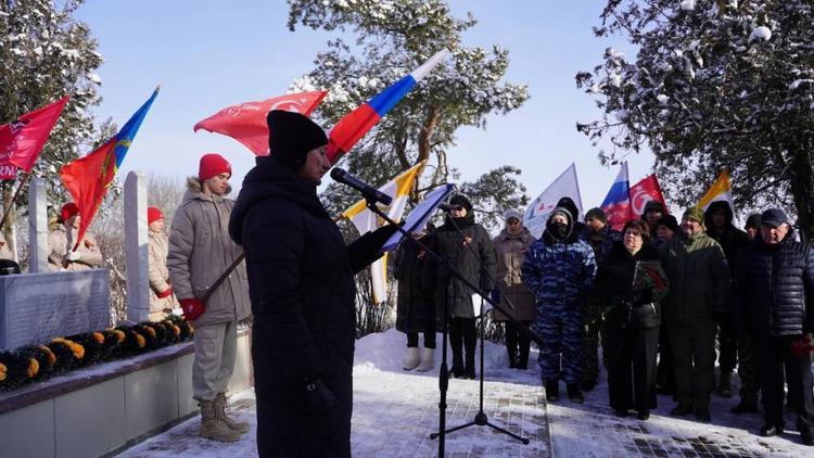 В Андроповском округе состоялась церемония перезахоронения погибших в годы ВОВ