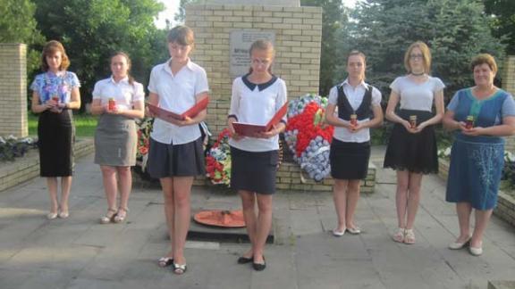 «Свечи памяти» зажгли в Александровском районе