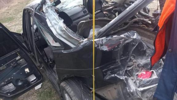 В Кочубеевском округе Ставрополья 5 человек попали в аварию