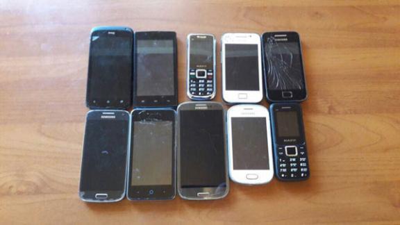 В колонию Георгиевского района пытались перебросить 10 телефонов