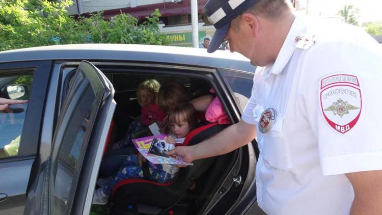 В Ставрополе 24 водителя попались на отсутствии детских кресел в салоне авто