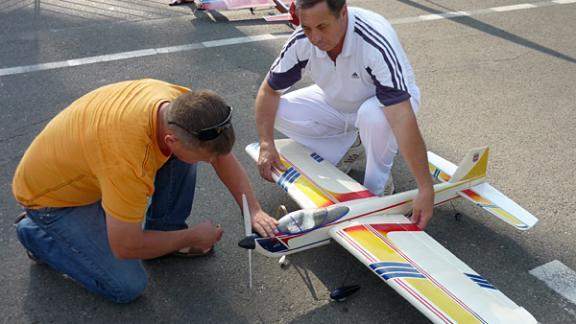 Соревнования по авиамодельному спорту состоялись в Ставрополе
