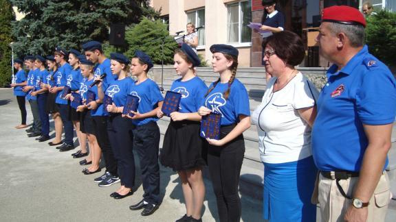 В Андроповском районе 140 школьников пополнили ряды «Юнармии»