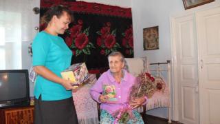 Анастасия Шарлай из Александровского района встретила 95-й день рождения
