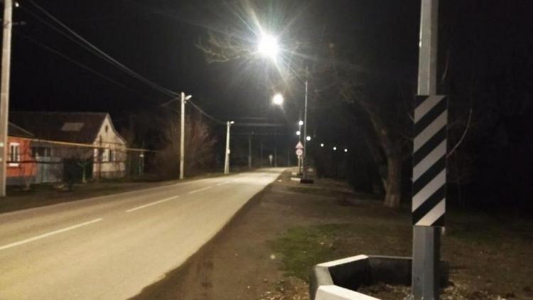 В Советском округе Ставрополья модернизируют уличное освещение