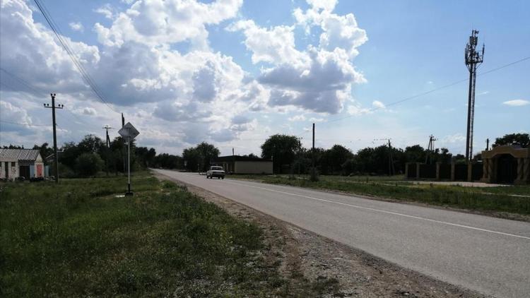 В поселке Красногвардейского округа Ставрополья отремонтировали дорогу