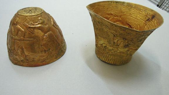 Уникальные золотые изделия скифского периода обнаружили археологи на Ставрополье